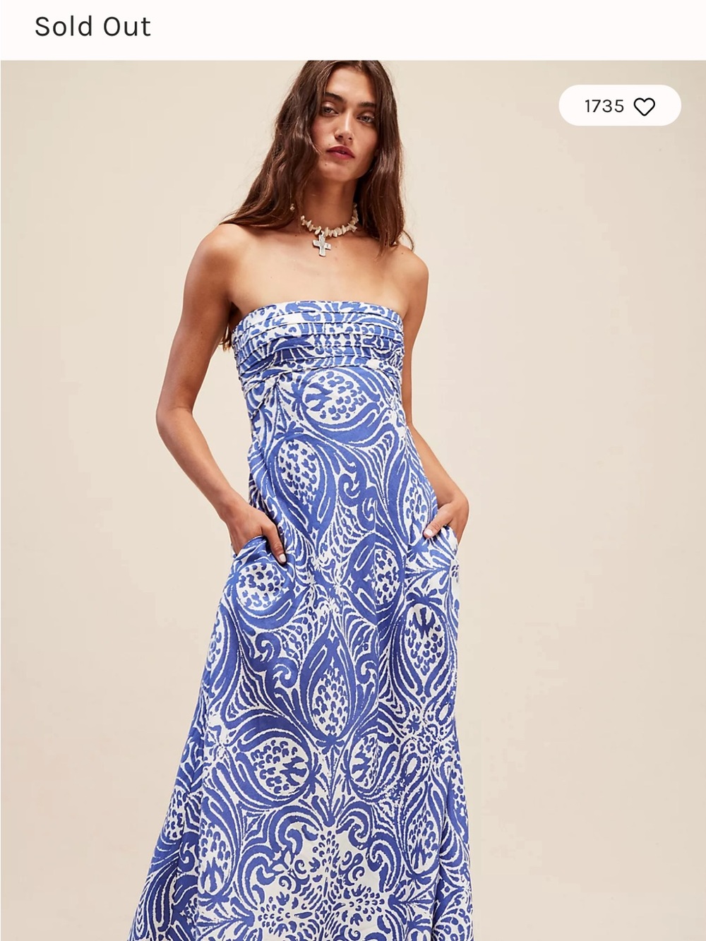 Shona Joy Pombeline Strapless Corded Dress